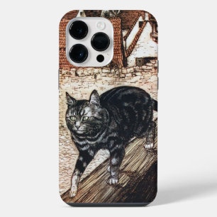 Coque Pour Pour iPhone 14 Pro Max Chat des Contes de Fées de Grimm par Arthur Rackha