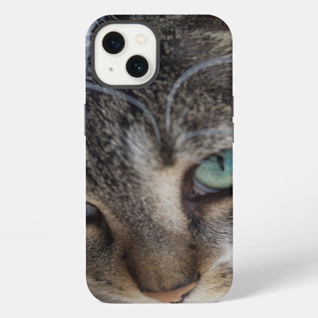 Coque iPhone Chat endormi (Verso)