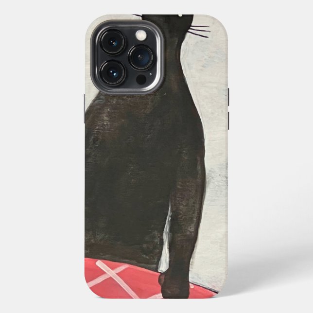 Coque iPhone Chat et poisson (Verso)