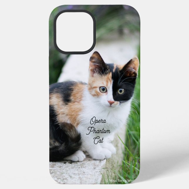 Coque iPhone Chat Fantôme de l'Opéra (Verso)