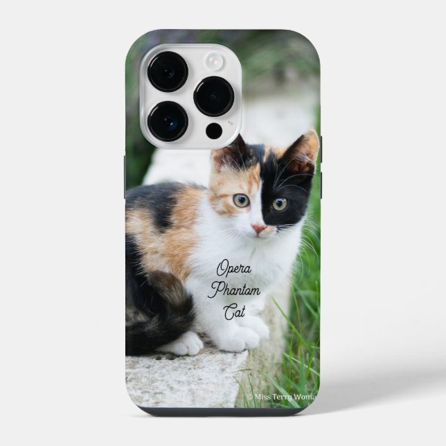 Coque iPhone Chat Fantôme de l'Opéra (Verso)