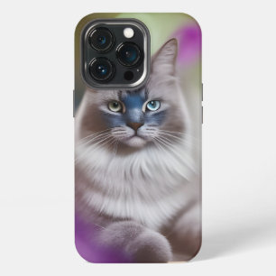 Etui iPhone 13 Pro Chat himalayen séduisant
