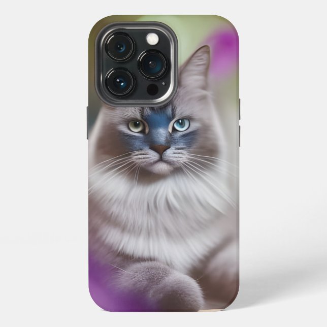 Coque iPhone Chat himalayen séduisant (Dos)