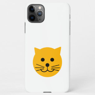 Coque iPhone 11Pro Max Chat jaune mignon