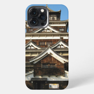 Etui iPhone 13 Pro Max Château d'Hiroshima 広島城, Hiroshima, Japon