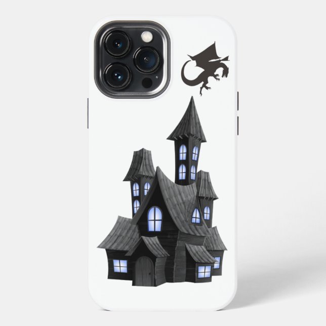 Coque iPhone Château du Dragon (Verso)