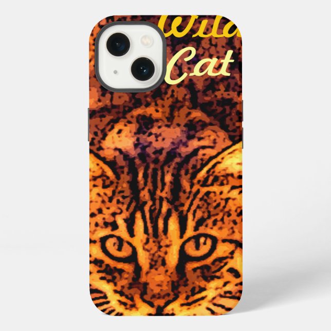 COQUE iPhone CHATON DE CHAT SAUVAGE (Verso)