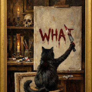 Coque iPhone 15 Pro chats bizarres dans les peintures de la Renaissanc