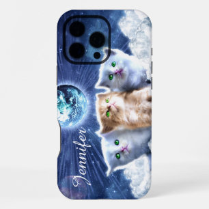 Coque iPhone 16 Pro Max Chats dans le nuage