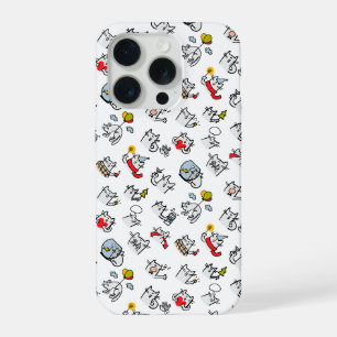 Coque iPhone 15 Pro Chats drôles, lait et magie.