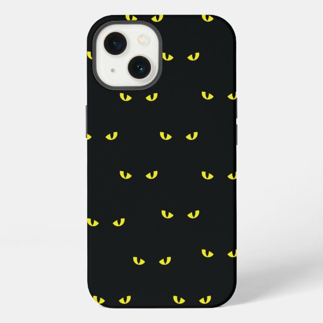 Coque iPhone Chats noirs (Verso)