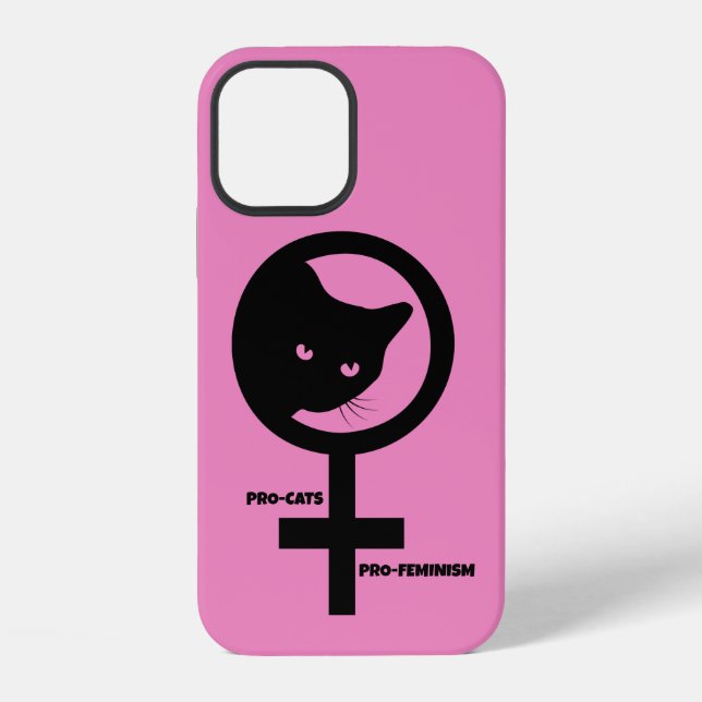 Coque iPhone Chats Pro Féminisme (Verso)