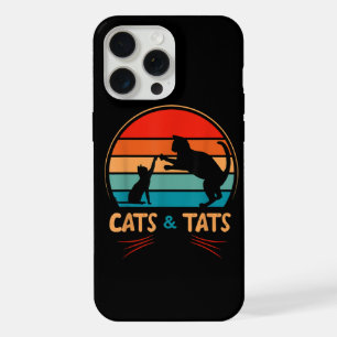 Coque iPhone 15 Pro Max Chats & Tats - Chat 