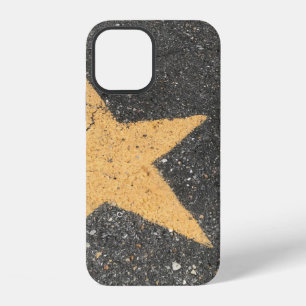 Coque iPhone 12 Chaussée imprimée d'étoile jaune
