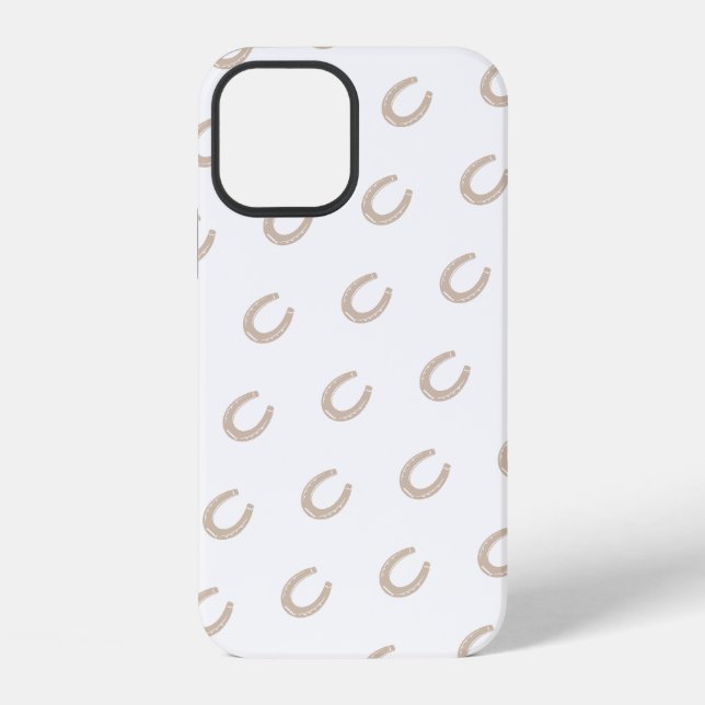 Coque iPhone Chaussure Lucky Horse (Verso)