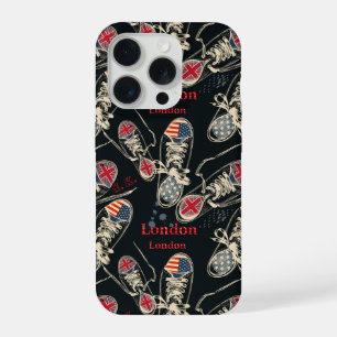 Coque iPhone 15 Pro Chaussures de sport motif mode 
