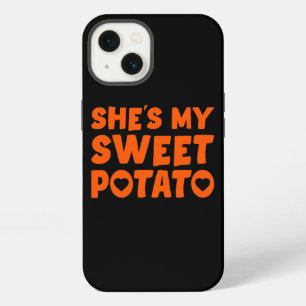 Etui iPhone 13 Chaussures Ma pomme de terre douce Je Yam Chemise