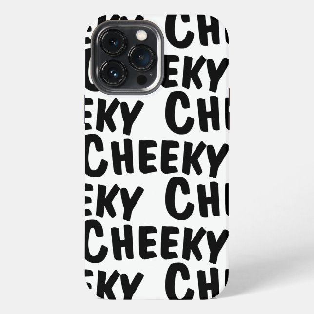 Coque iPhone Cheeky (Verso)