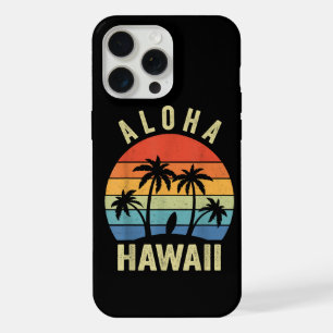 Coque iPhone 15 Pro Max Chemise Aloha Hawaï îles Hawaïennes Plage de surf