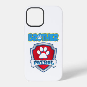 Coque iPhone 12 Pro Chemise de patrouille de frère - Cadeau drôle de m