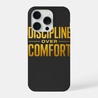 Coque iPhone 15 Pro Chemise Discipline Avant Confort | Motivation & Es