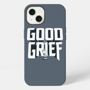 Etui iPhone 13 Chemise graphique Charlie Brown "Good Grief" Rock