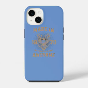 Coque Pour iPhone 14 Chemises pour les 50 ans d'hommes et de femmes, fo