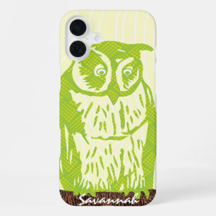 Coque iPhone 16 Plus Chêne Lime Motif Grain de Bois Choisissez Votre Co