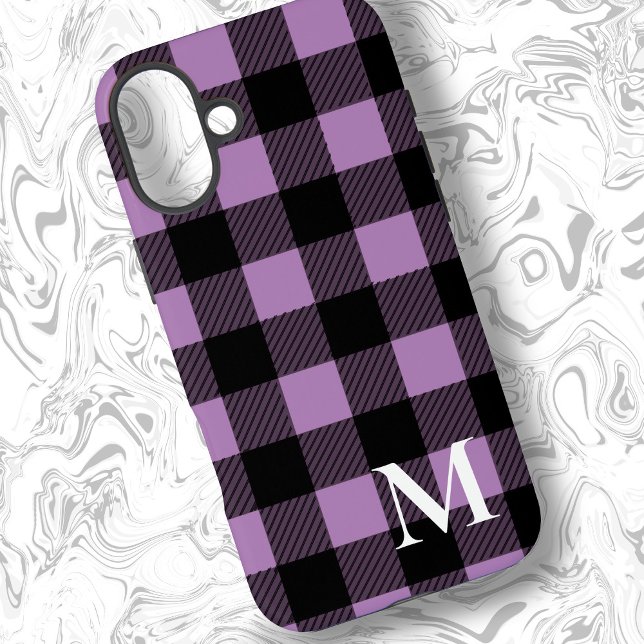 Coque iPhone Chèque de dépôt de bison de lavande (Créateur téléchargé)