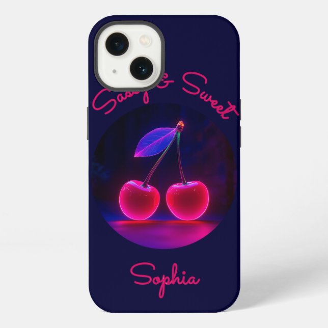 Coque iPhone Cherrylicious Sassy – Sucré & Audacieux (Verso)