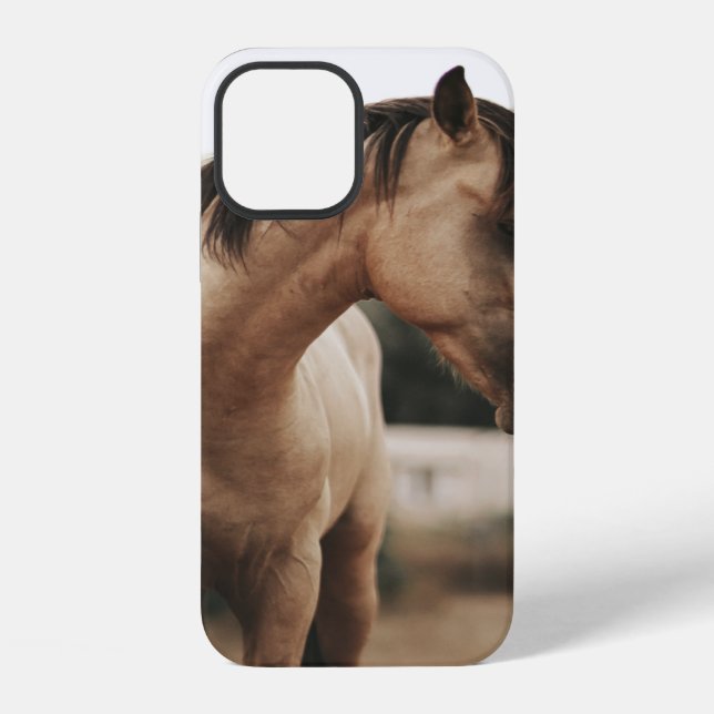 COQUE iPhone CHEVAL BROWN (Verso)