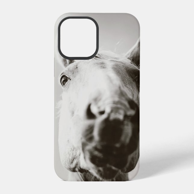 Coque iPhone Cheval Equestre moderne cavalier (Verso)