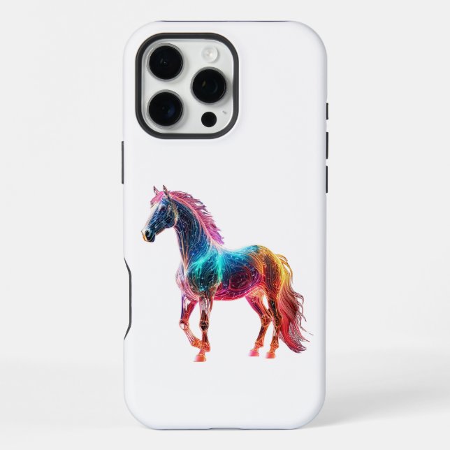 Coque iPhone Cheval Majestic (Verso)