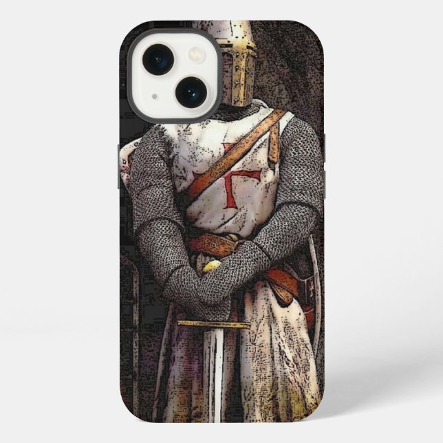 Coque iPhone Chevalier (Verso)