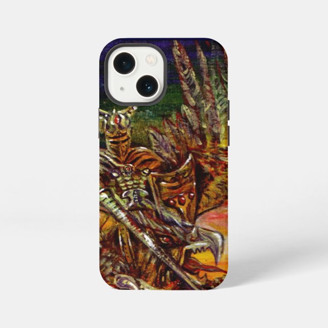 COQUE iPhone CHEVALIER NOIR (Verso)