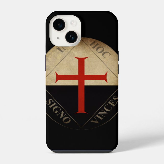 Coque iPhone Chevaliers Templiers (Verso)
