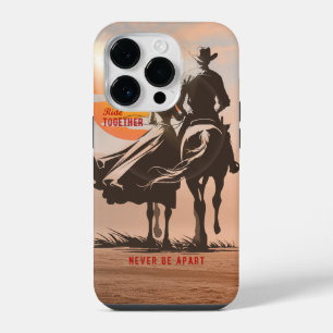 Coque Pour iPhone 14 Plus Chevaucher ensemble - Une merveilleuse vie western