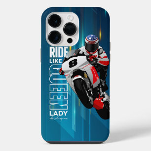 Coque Pour Pour iPhone 14 Pro Max Chevauchez comme une Reine