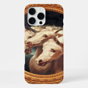 Coque iPhone 16 Pro Max Chevaux du char du pharaon