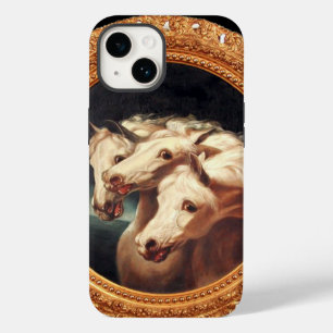 Coque Pour iPhone 14 Chevaux du char du pharaon