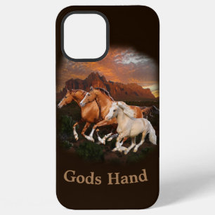 Coque iPhone 12 Pro Max Chevaux sauvages d'Arizona