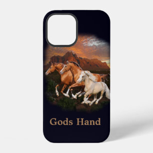 Coque iPhone 12 Chevaux sauvages d'Arizona