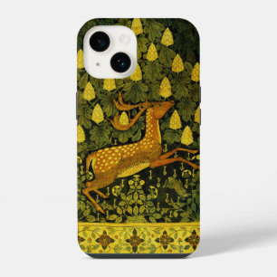 Coque Pour iPhone 14 CHÈVRE FLEUVE, FLEURS CHESTNUT TREE vert Jaune