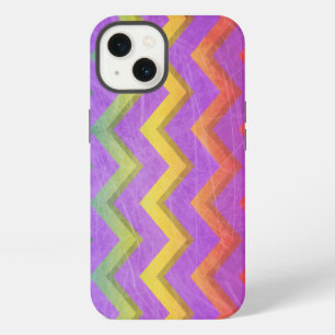 Etui iPhone 13 Chevron arc-en-ciel par Shirley Taylor