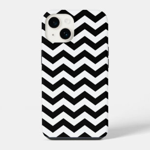 Coque Pour iPhone 14 Chevron Safari Noir