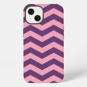 Etui iPhone 13 Chevrons Wisteria Orchidée Glacée