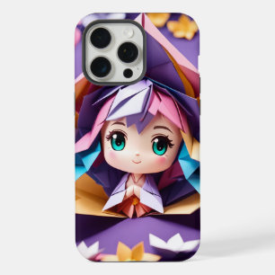 Coque iPhone 15 Pro Max Chibi en origami