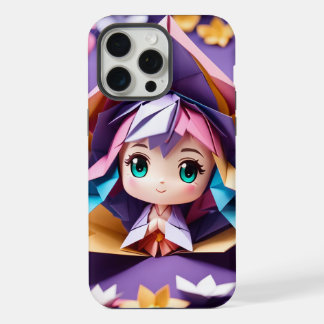 Coque iPhone 15 Pro Max Chibi en origami