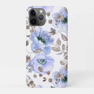 Coque iphone Chic Blue Watercolor