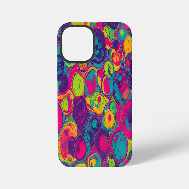 Coque iPhone Chic multicolore (Verso)